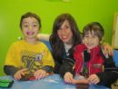 Aleph Bet Cookies. Hebrew School Monroe. 11/5/09